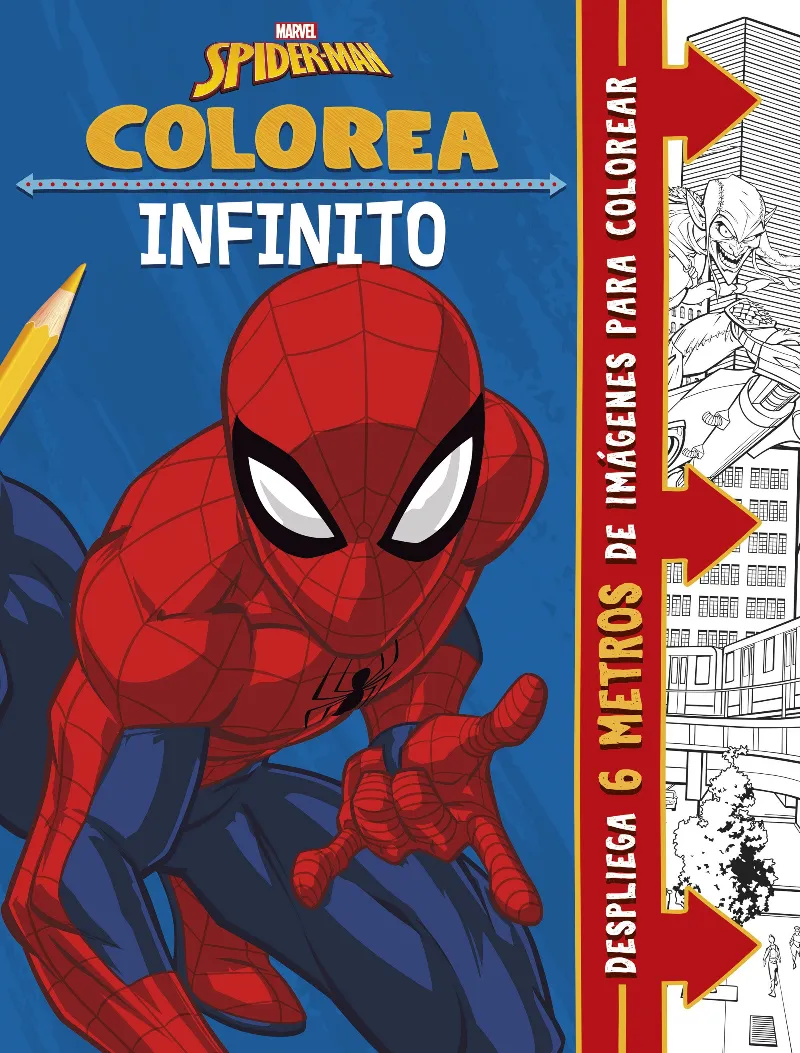SPIDER-MAN. COLOREA INFINITO