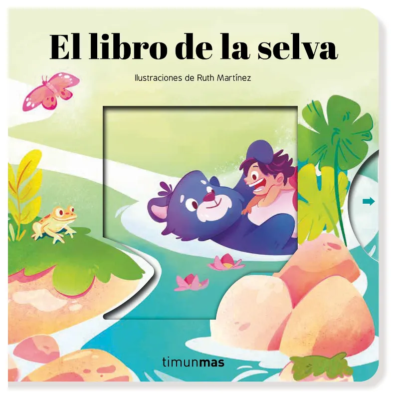 El libro de la selva. Cuento con mecanismos
