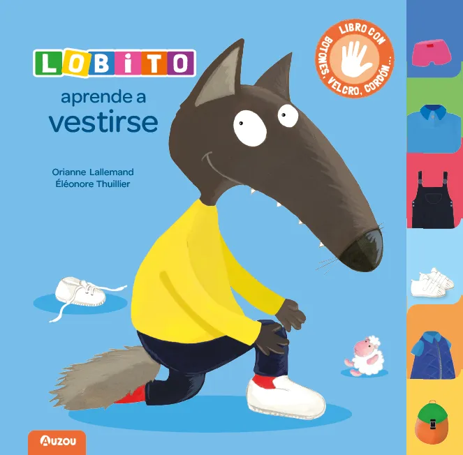 LOBITO APRENDE A VESTIRSE