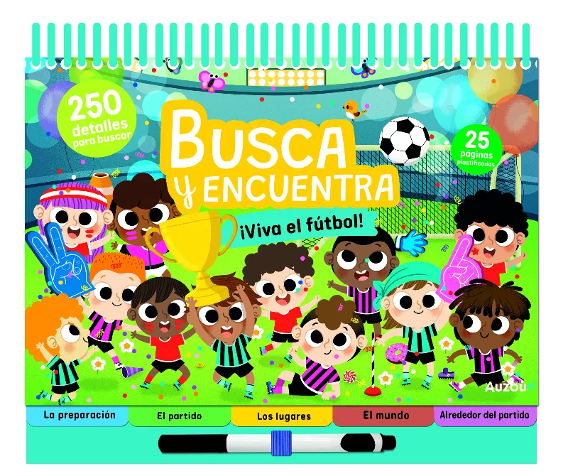 ESPIRAL. BUSCA Y ENCUENTRA VIVA EL FÚTBOL