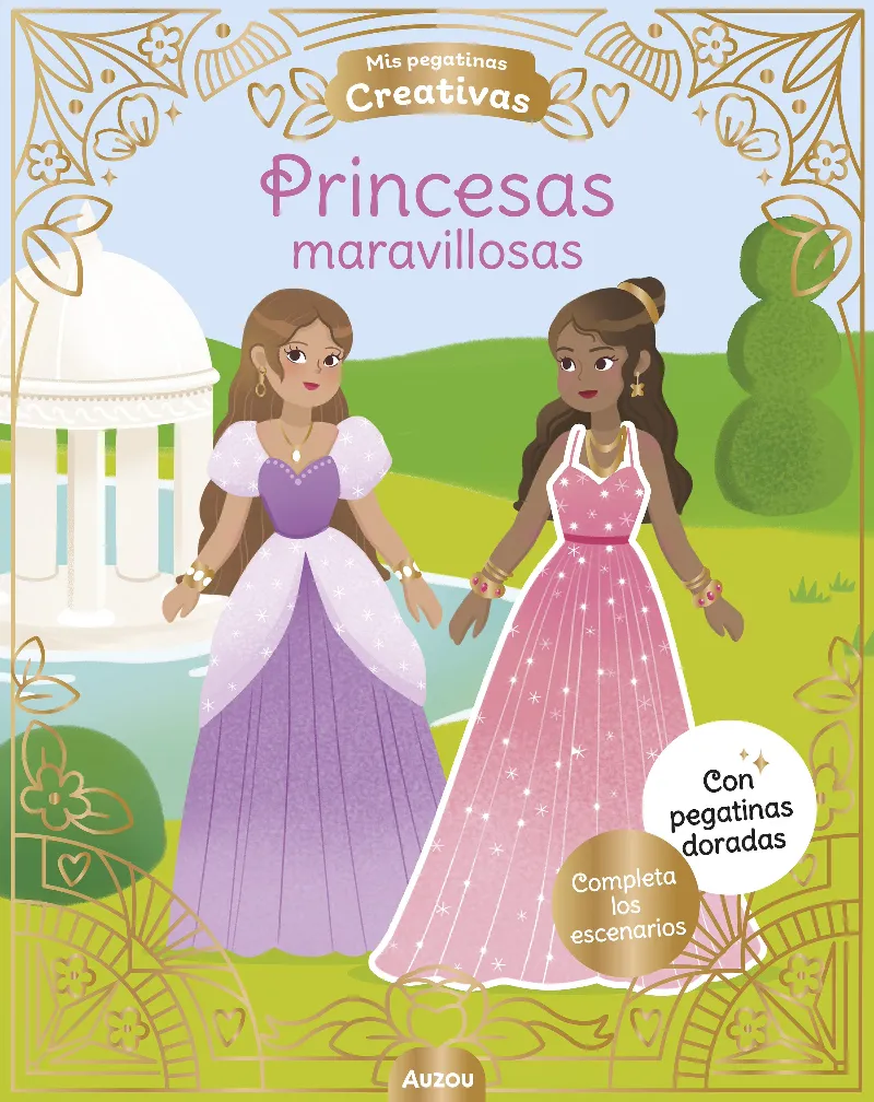MIS 500 PEGATINAS CREATIVAS. PRINCESAS MARAVILLOSAS