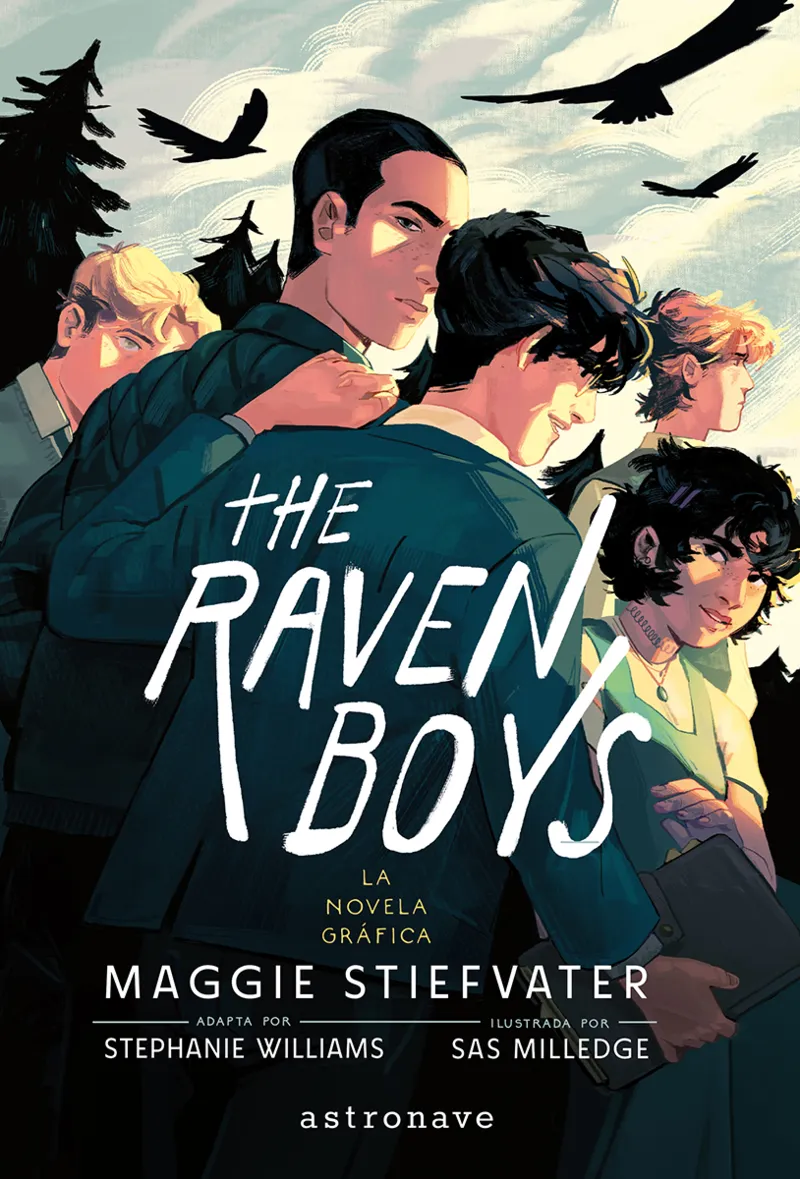 THE RAVEN BOYS 01: LA NOVELA GRAFICA