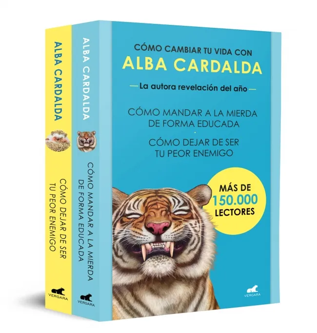 PACK ALBA CARDALDA -CÓMO MANDAR A LA MIERDA DE FORMA EDUCADA + CÓMO DEJAR DE SER