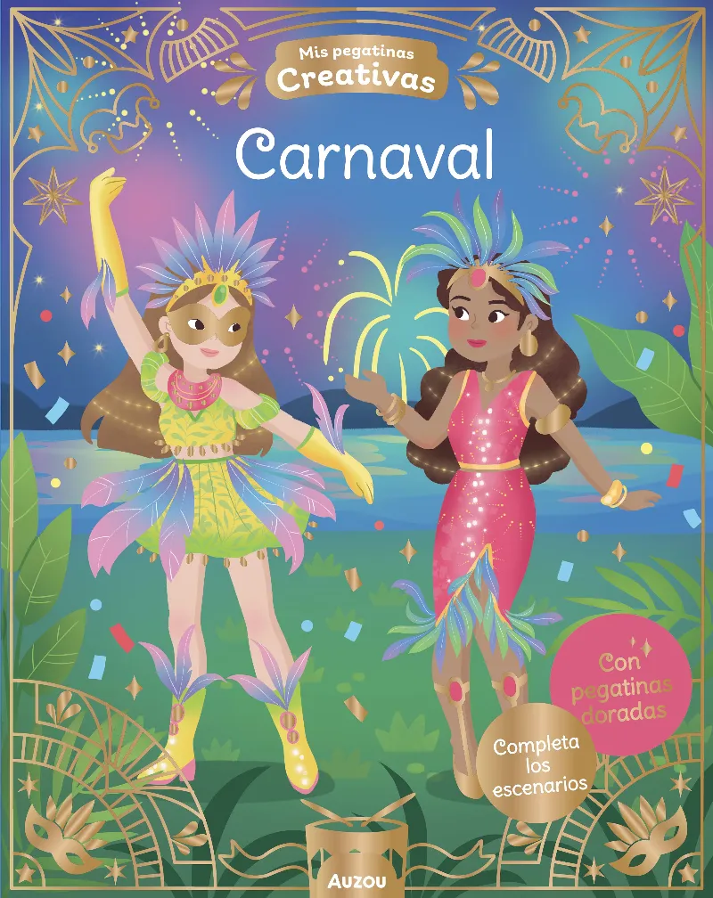 MIS 500 PEGATINAS CREATIVAS. CARNAVAL