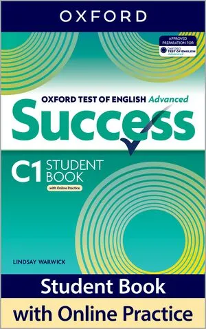 OXFORD TEST OF ENGLISH ADVANCED SUCCESS C1 STUDENT BOOK WITH ONLINE PRACTICE