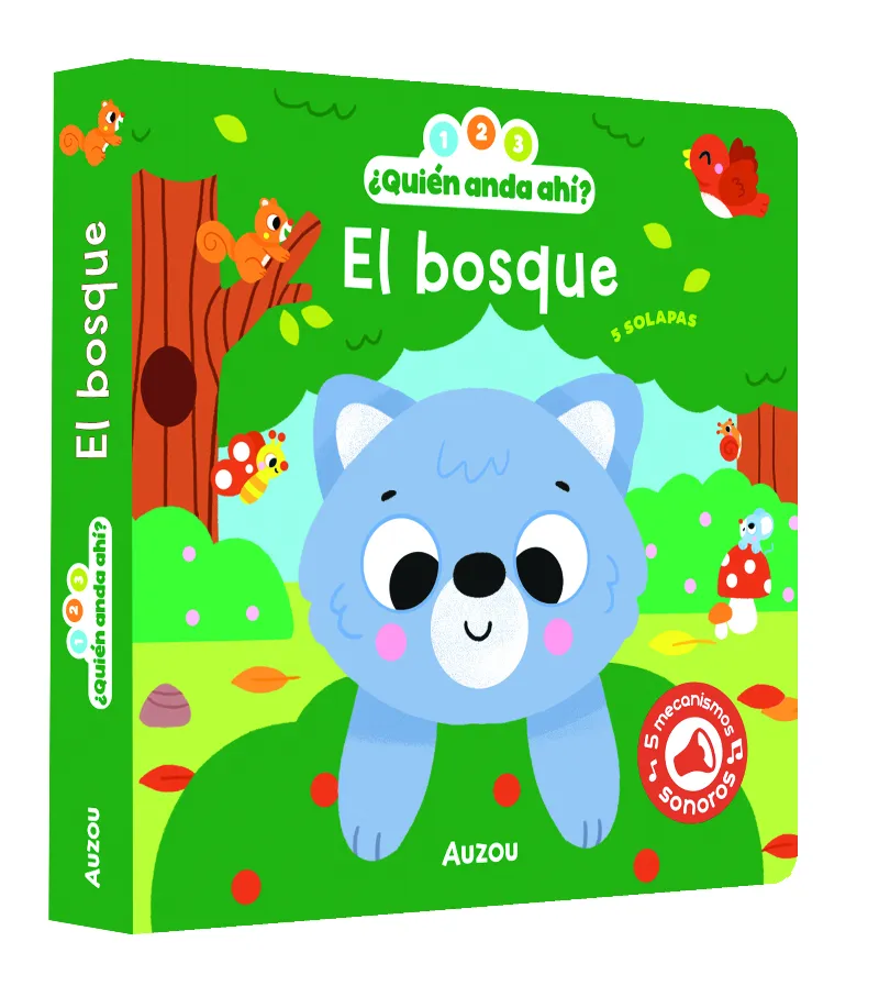 1 2 3 ¿Quién anda ahí? El bosque.