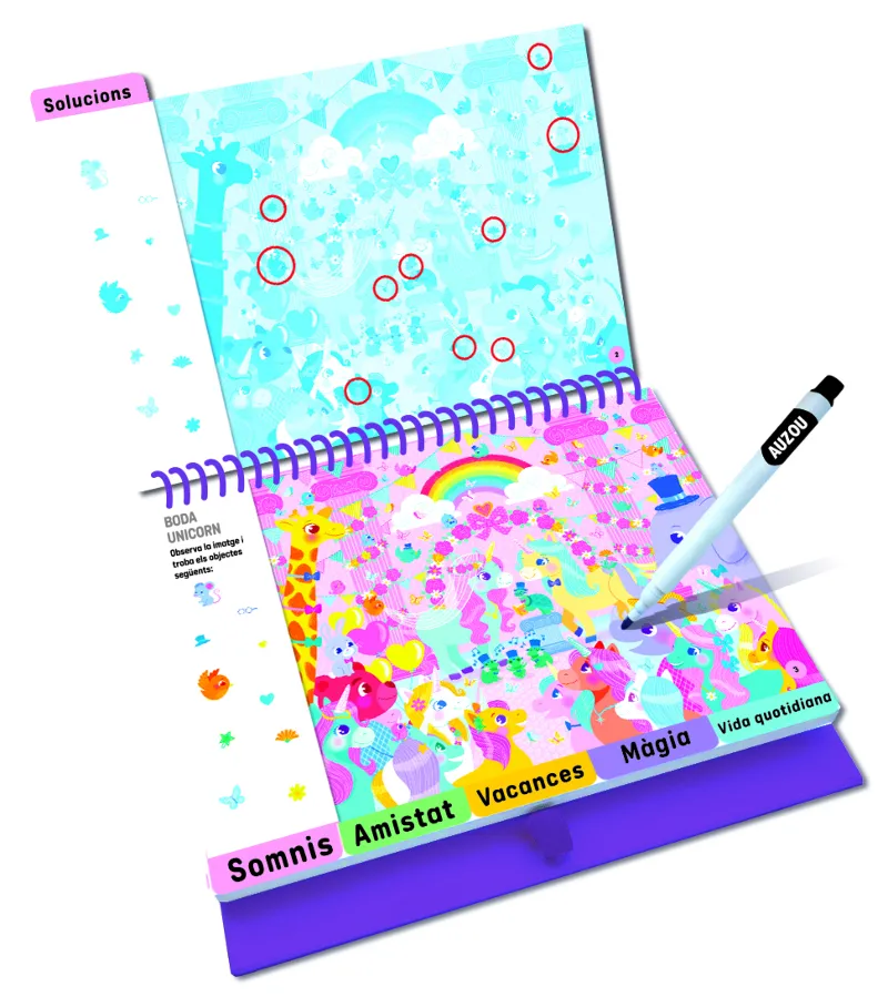 ESPIRAL. BUSCA I TROBA UNICORNS