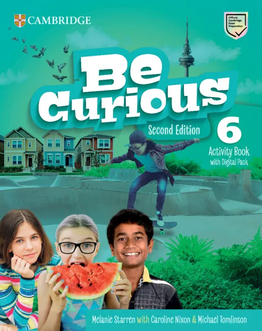 BE CURIOUS LEVEL 6 ACTIVITY BOOK AND HOME BOOKLET WITH DIGITAL PACK