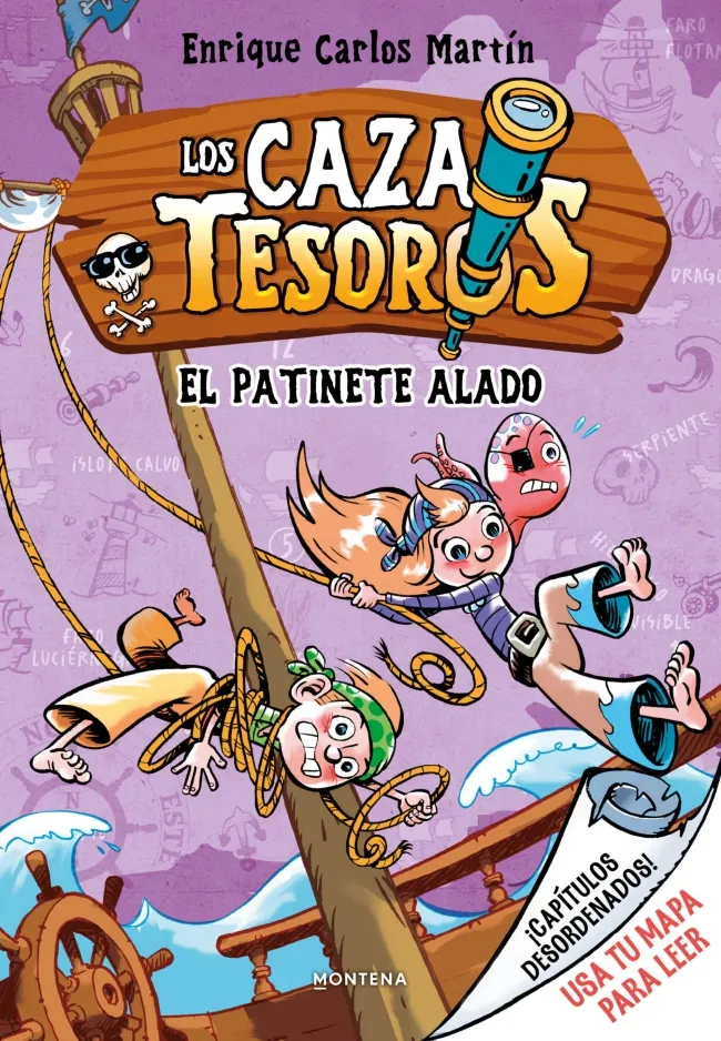 Cazatesoros 2. El patinete alado