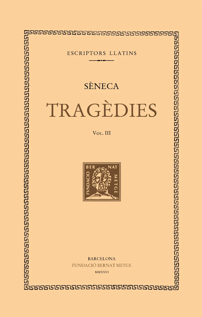 TRAGÈDIES (VOL. III) TAPA DURA