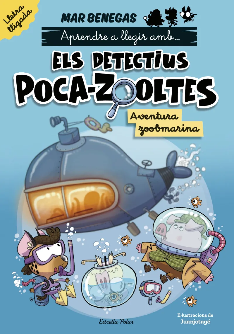 Aprendre a llegir amb els detectius Poca-zooltes Lletra lligada 1. Aventura zoob