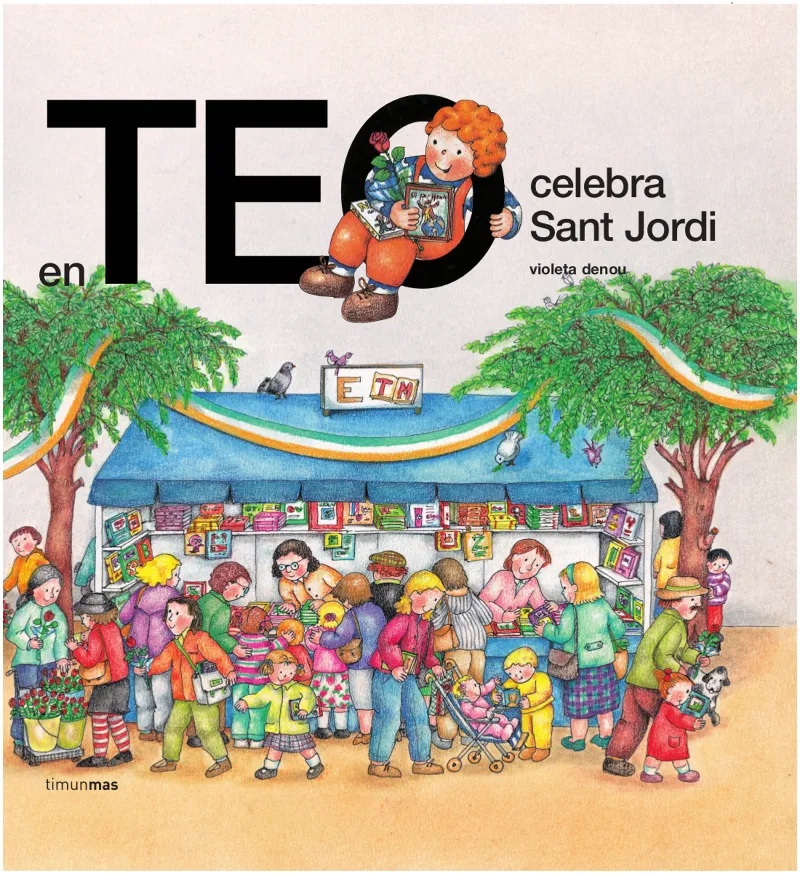 TEO CELEBRA SANT JORDI,EN