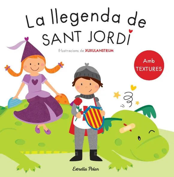 La llegenda de Sant Jordi (amb textures)