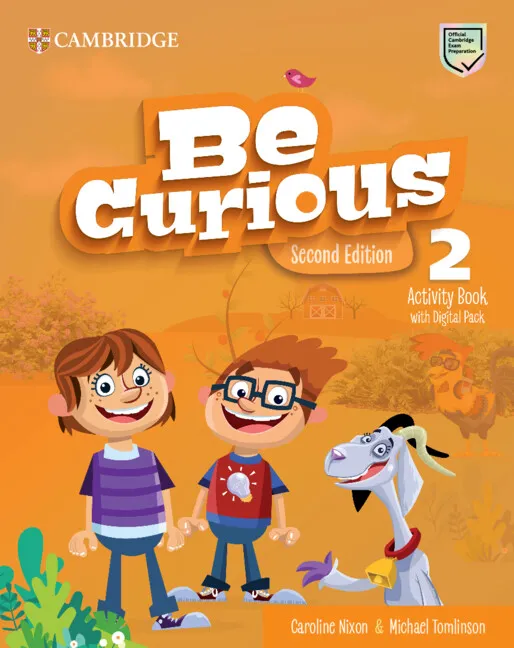 BE CURIOUS LEVEL 2 ACTIVITY BOOK AND HOME BOOKLET WITH DIGITAL PACK