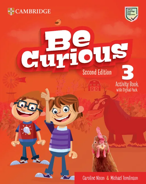 BE CURIOUS LEVEL 3 ACTIVITY BOOK AND HOME BOOKLET WITH DIGITAL PACK