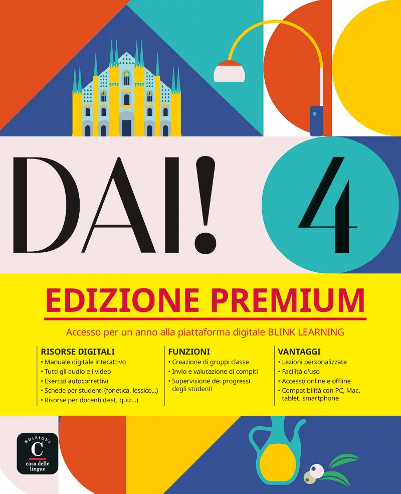 DAI 4 PREMIUM LIBRO DELLO STUDENTE+ESERCIZI
