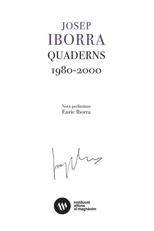 QUADERNS (1980-2000)