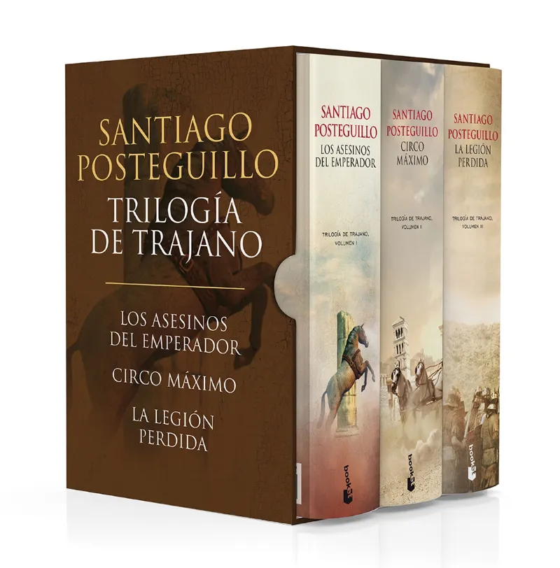 TRILOGIA DE TRAJANO -PACK 3 VOL.- BUTXACA