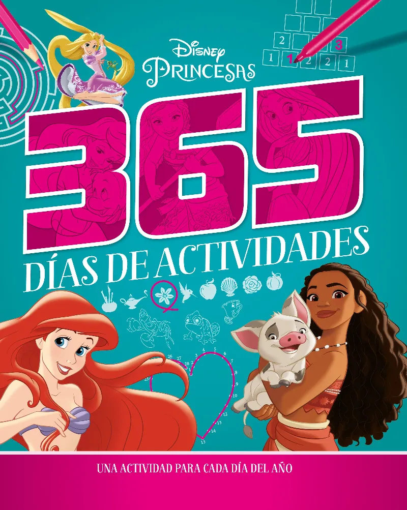 365 DIAS DE ACTIVIDADES -PRINCESAS DISNEY-