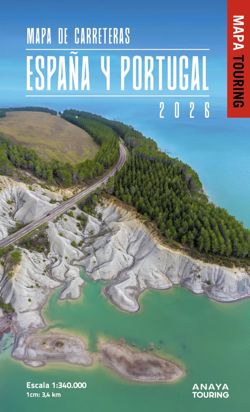 MAPA DE CARRETERAS DE ESPAÑA Y PORTUGAL 1:340.000(EDICIÓ 2026)