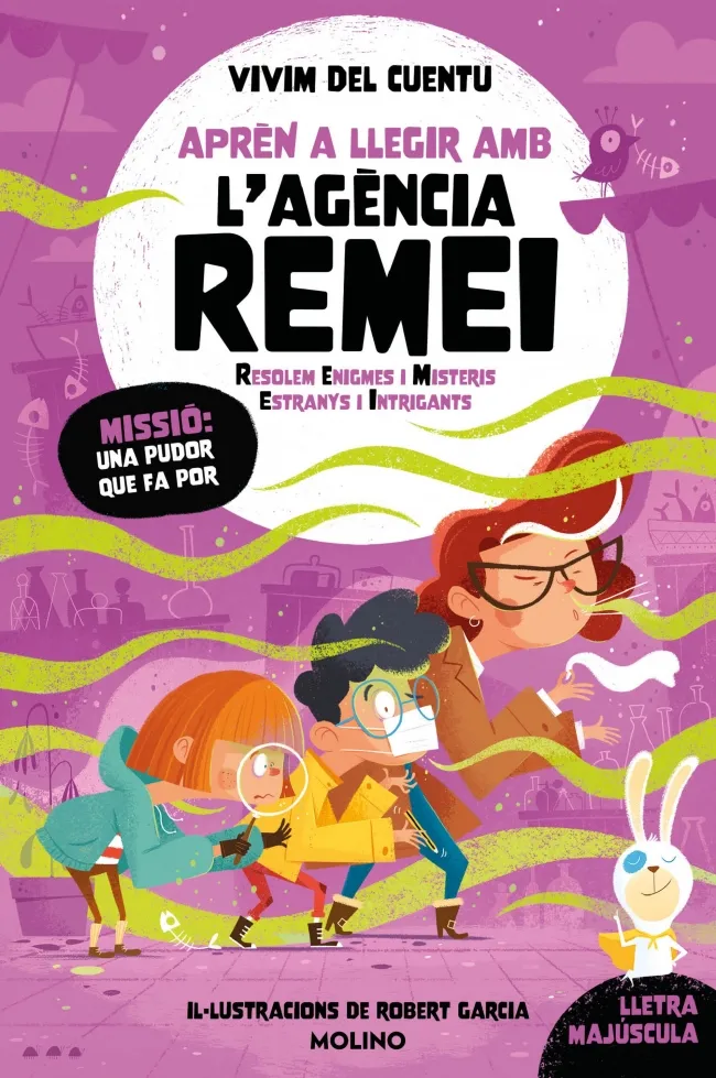 MISSIÓ: UNA PUDOR QUE FA POR (APRÈN A LLEGIR AMB L'AGÈNCIA REMEI 5)