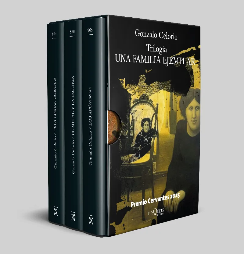 ESTUCHE UNA FAMILIA EJEMPLAR (PREMIO CERVANTES 2025)