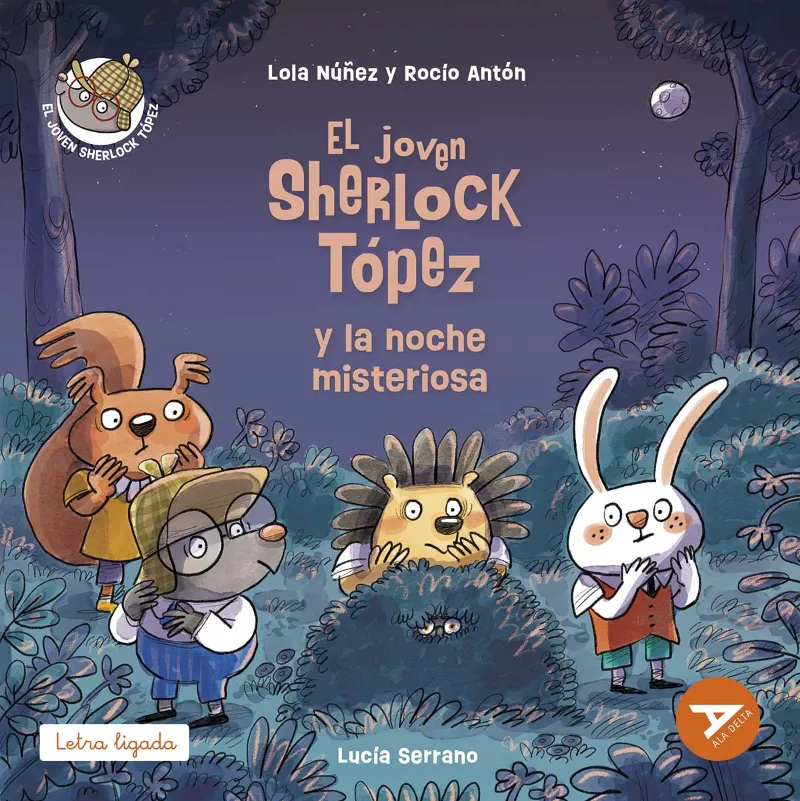 EL PEQUEÑO SHERLOCK TÓPEZ Y LA NOCHE MISTERIOSA. SERIE EL PEQUEÑO SHERLOCK TÓPEZ. LETRA LIGADA