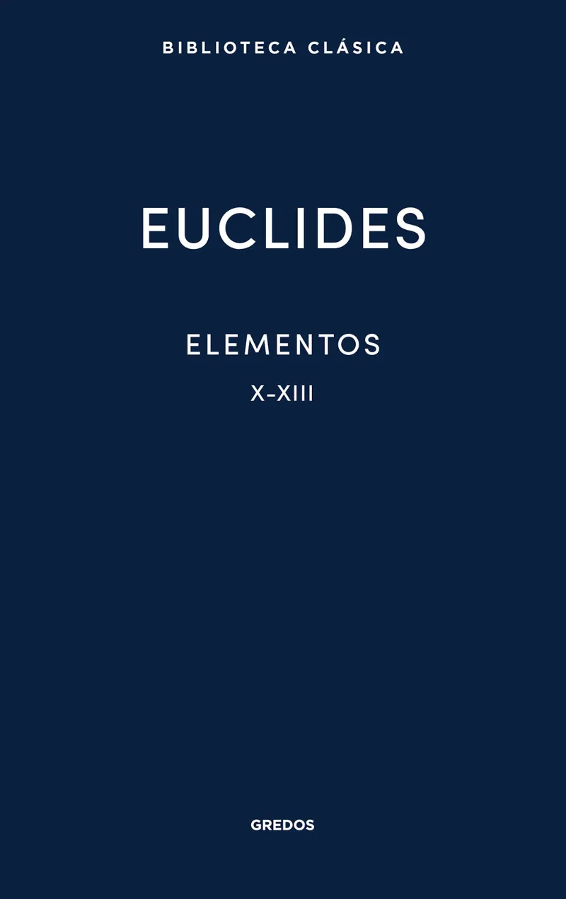 ELEMENTOS X-XIII