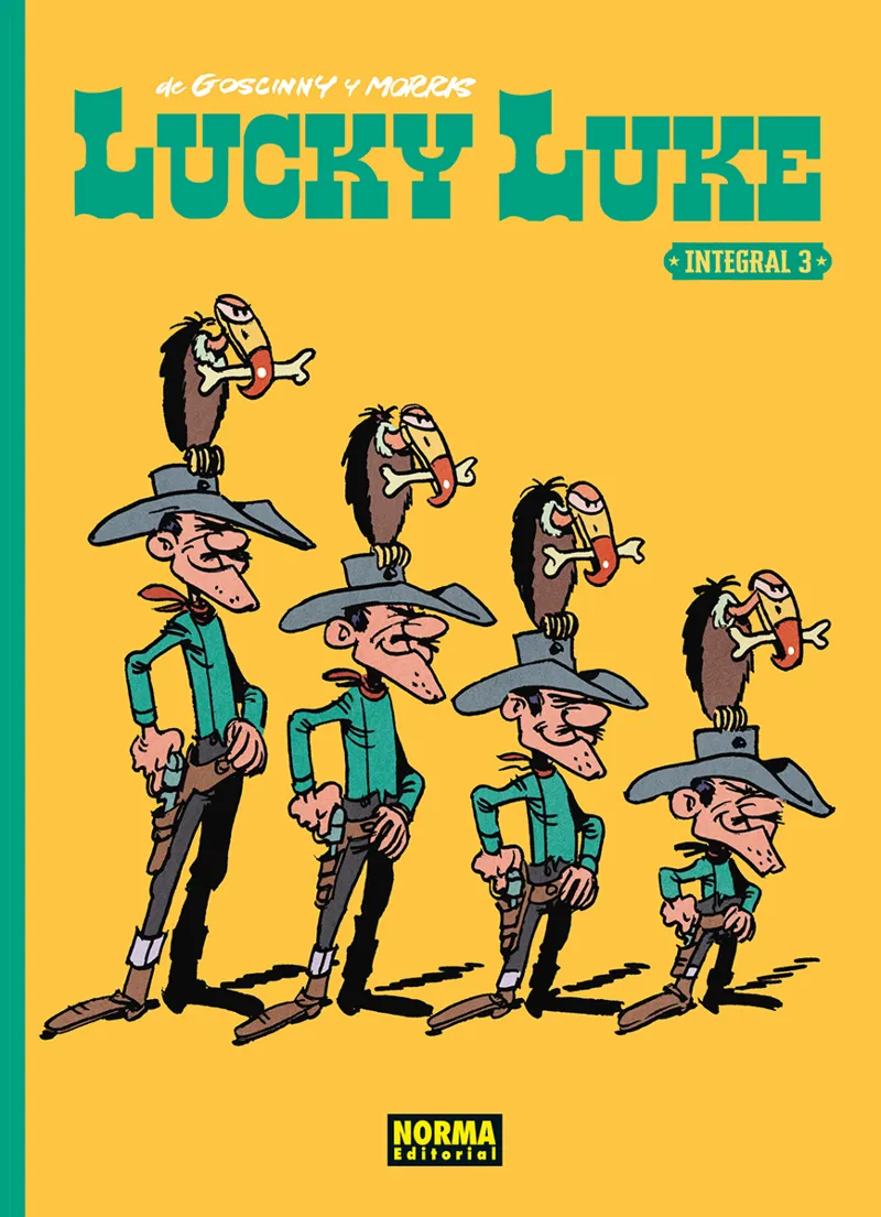 LUCKY LUKE DE GOSCINNY Y MORRIS: INTEGRAL 03
