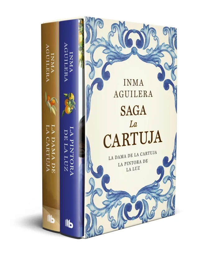 ESTUCHE SAGA LA CARTUJA - LA DAMA DE LA CARTUJA | LA PINTORA DE LA LUZ- -BOLSILLO-