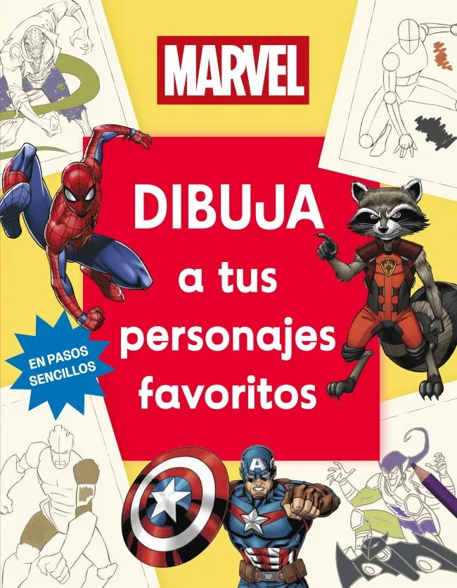 MARVEL DIBUJA A TUS PERSONAJES FAVORITOS