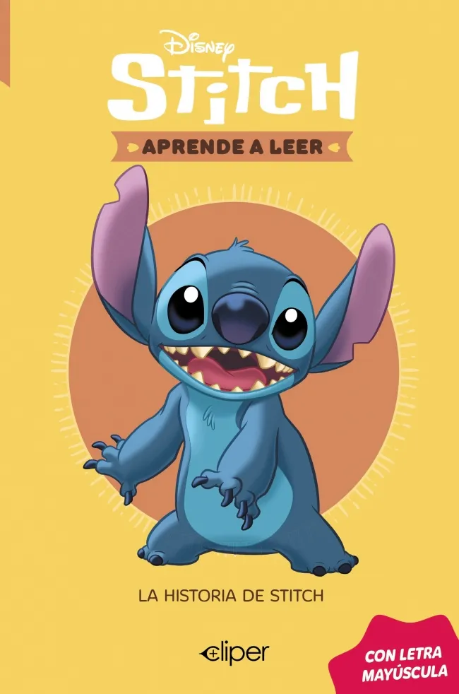 DISNEY. APRENDE A LEER CON LETRA MAYÚSCULA - LA HISTORIA DE STITCH