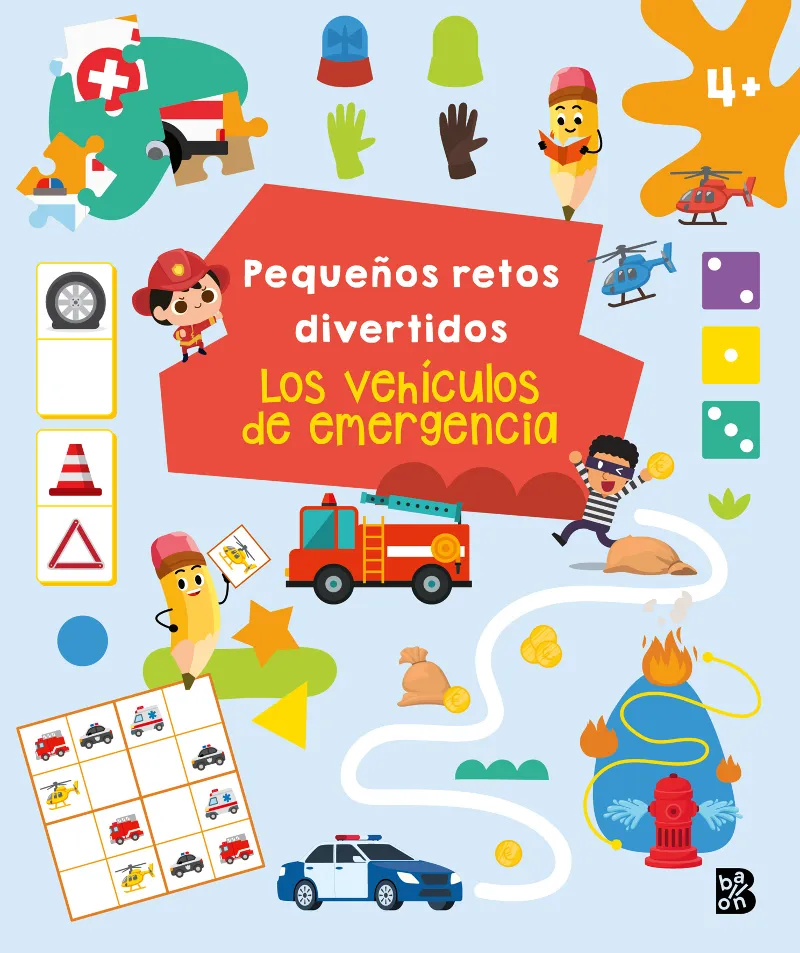 PEQUEÑOS RETOS DIVERTIDOS-VEHÍCULOS DE EMERGENCIA
