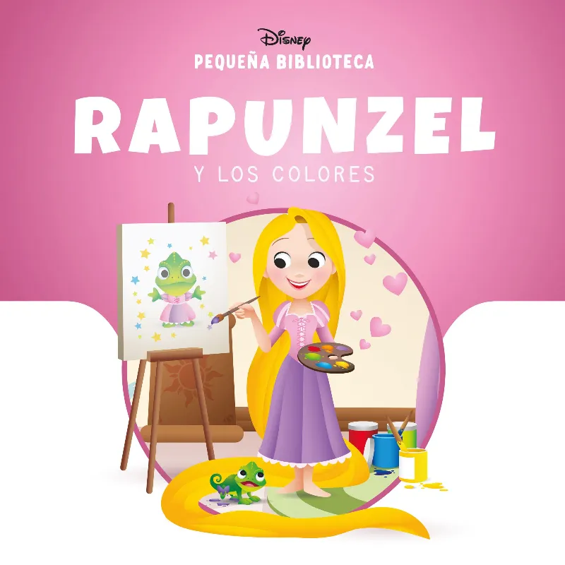 PEQUEÑA BIBLIOTECA DISNEY. RAPUNZEL Y LOS COLORES
