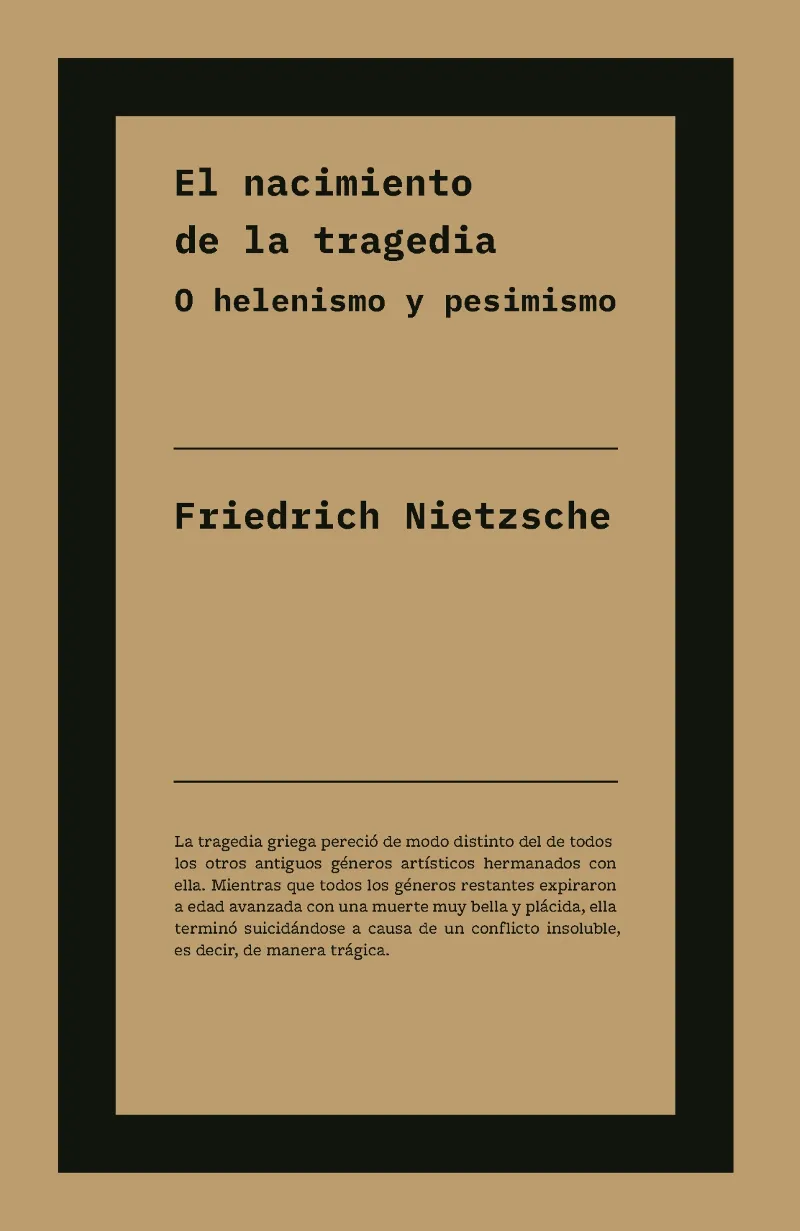 EL NACIMIENTO DE LA TRAGEDIA