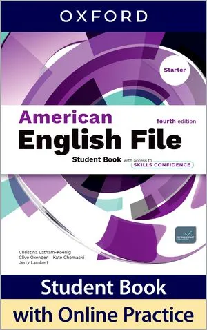 AMERICAN ENGLISH FILE STARTER SB PACK 4ED