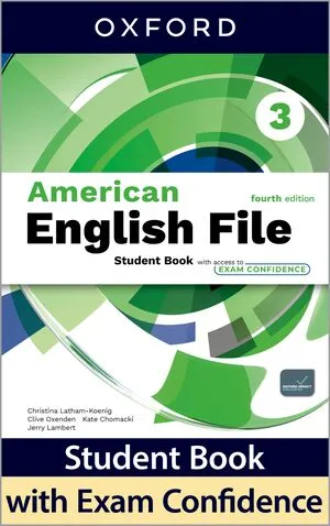 AMERICAN ENGLISH FILE 3 SB PACK 4ED