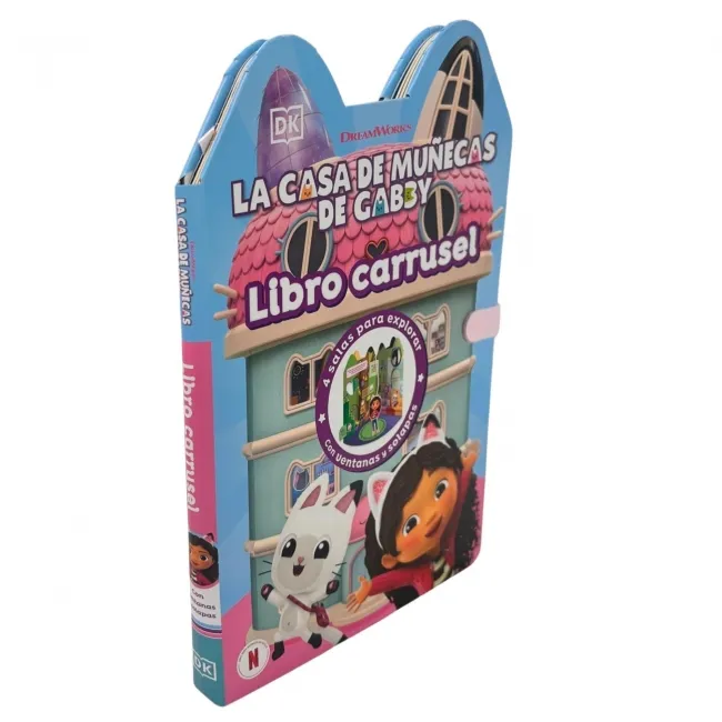 LA CASA DE MUÑECAS DE GABBY - LIBRO CARRUSEL