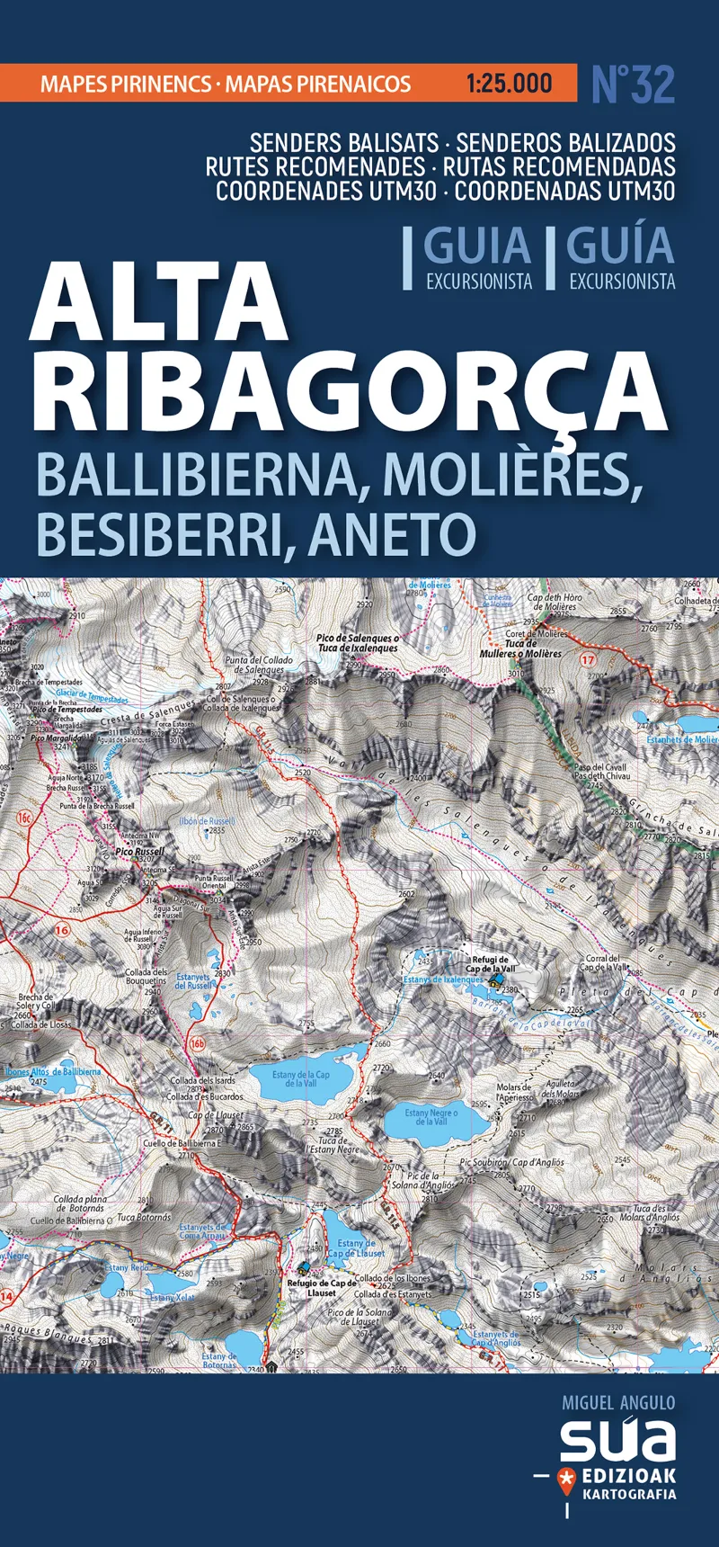 ALTA RIBAGORÇA(MAPAS PIRENAICOS 1:125000)