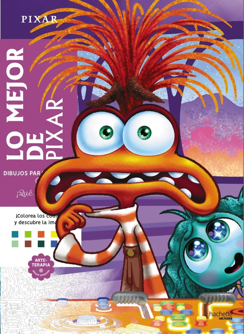 DIBUJOS PARA COLOREAR, ¡QUÉ MISTERIO! LO MEJOR DE PIXAR