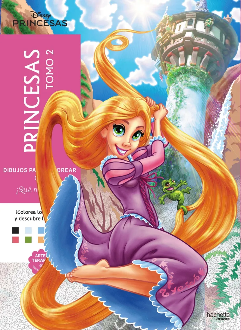 DIBUJOS PARA COLOREAR, ¡QUÉ MISTERIO! PRINCESAS TOMO 2