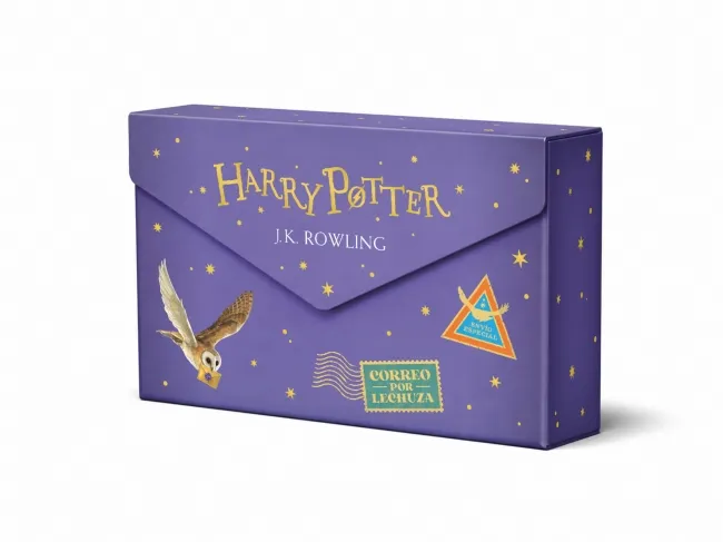 HARRY POTTER (ESTUCHE ENVÍO ESPECIAL - CORREO POR LECHUZA)