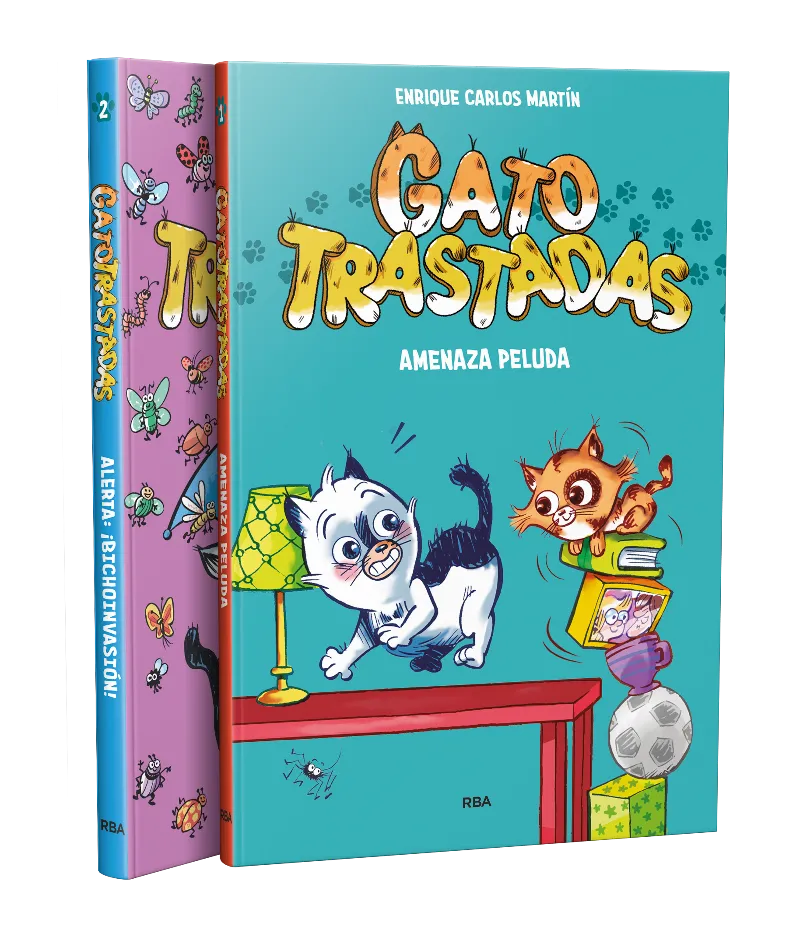PACK GATOTRASTADAS (LIBROS 1 Y 2)