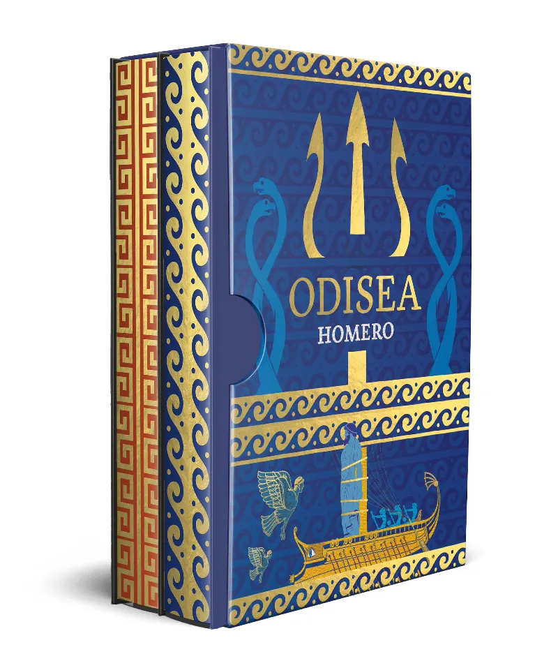 ESTUCHE ILÍADA & ODISEA. EDICIÓN LIMITADA CON CANTOS DECORADOS