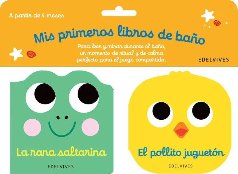 LA RANA SALTARINA + EL POLLITO JUGUETÓN + 4 MESES
