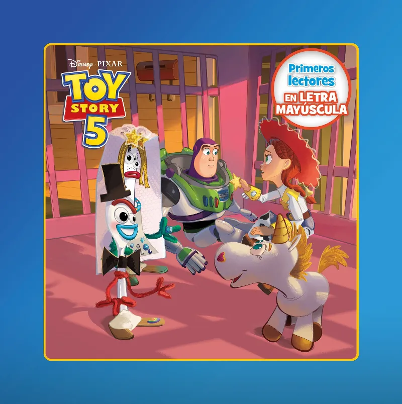 TOY STORY 5. PRIMEROS LECTORES EN LETRA MAYÚSCULA