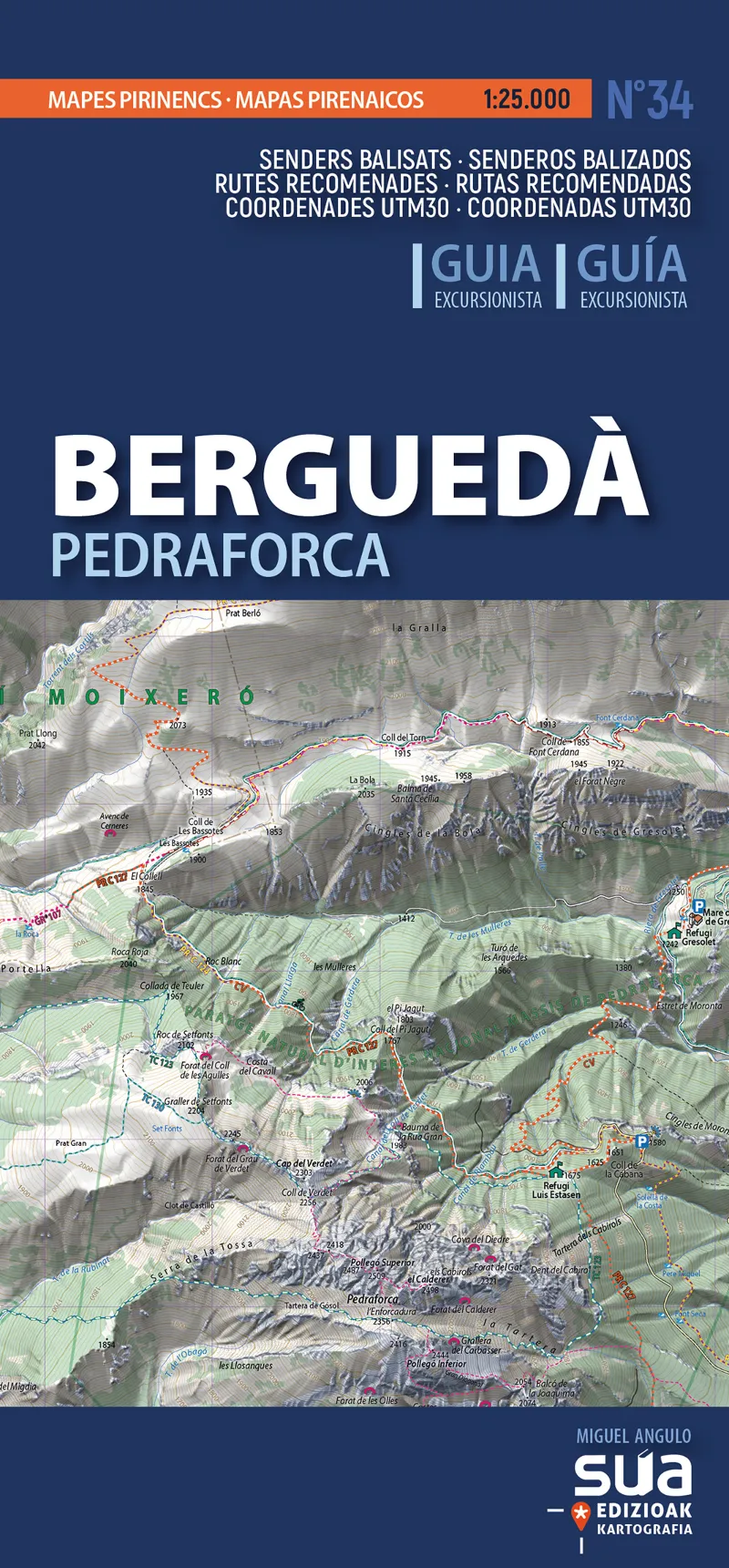 BERGUEDÀ(MAPAS PIRENAICOS 1:125000)