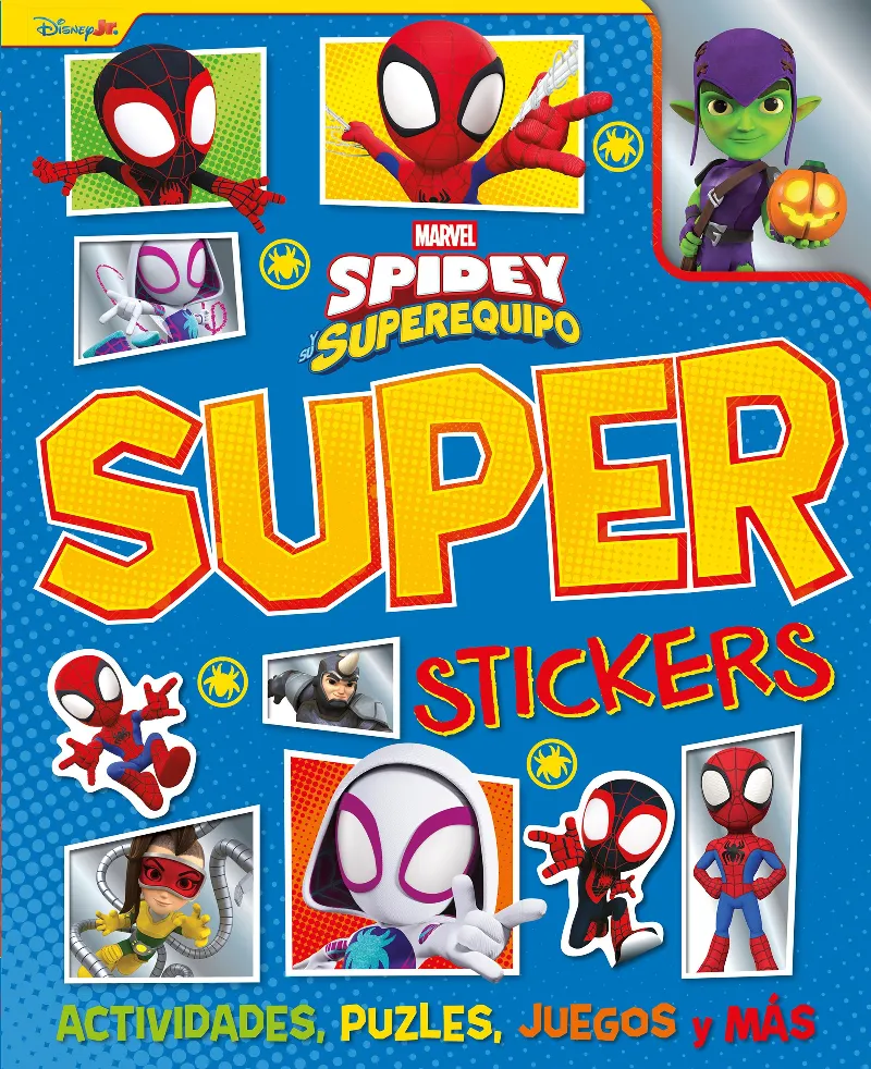 SPIDEY Y SU SUPEREQUIPO. SUPERSTICKERS