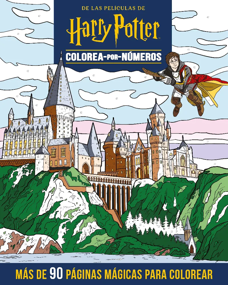 HARRY POTTER: COLOREA POR NÚMEROS