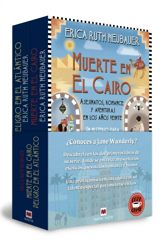 PACK COZY CRIME(MUERTE EN EL CAIRO / PELIGRO EN EL ATLÁNTICO)